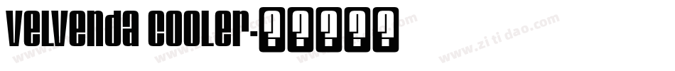Velvenda Cooler字体转换